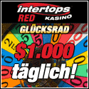 Glücksrad - $1.000 täglich im Intertops Kasino