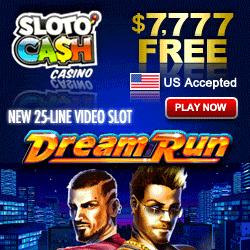 Sloto Dream Run - USA flag 250x250